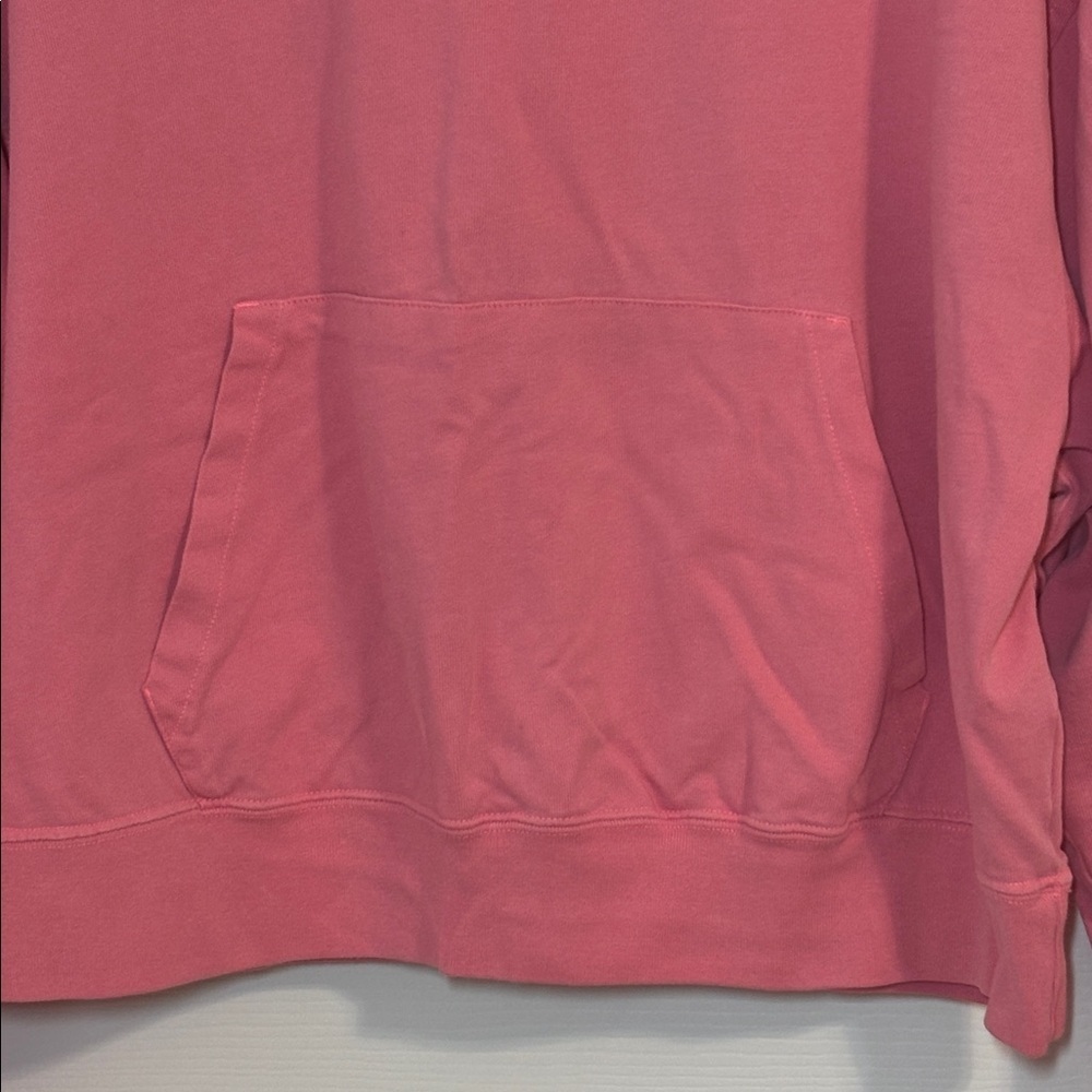 Nike Pullover Pink Hoodie, cotton, Large - Picture 3 of 8